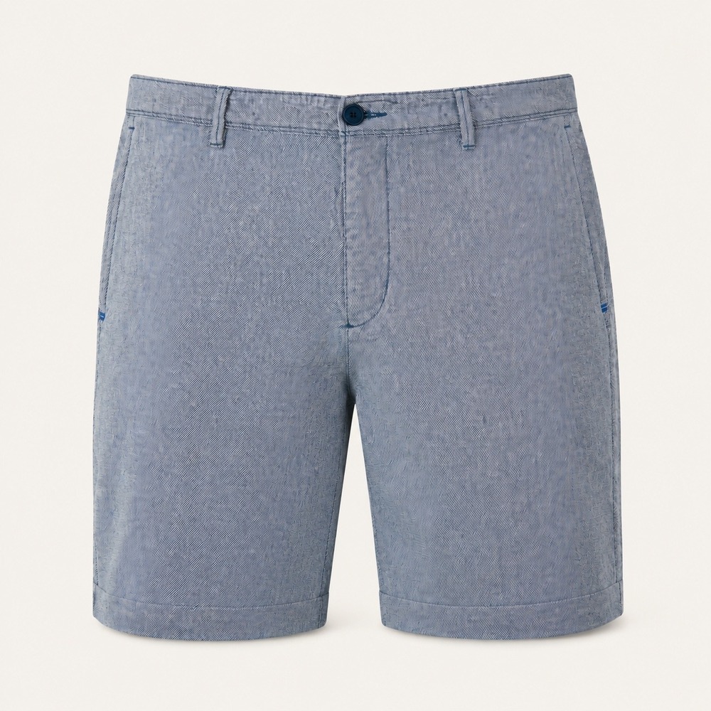 Tommy Bahama Size 36 Blue Heathered Stretch 8" Shorts Island Resort Preppy Beach